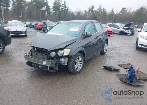 2012 Chevrolet Sonic 2Lt z USA, uszkodzony, nr VIN 1G1JC5SH2C4224081